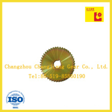 The High Quality Carbon Steel Zinc Plating-Yellow Plate Wheel